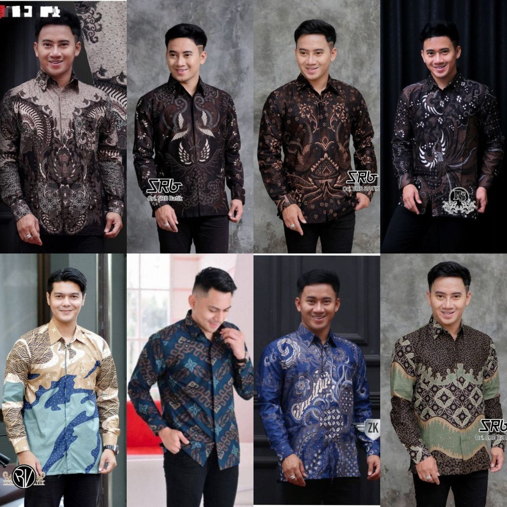 KEMEJA BATIK PRIA LENGAN PANJANG