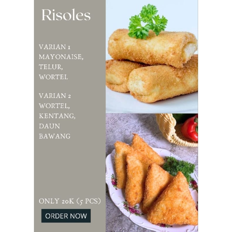 

Risoles