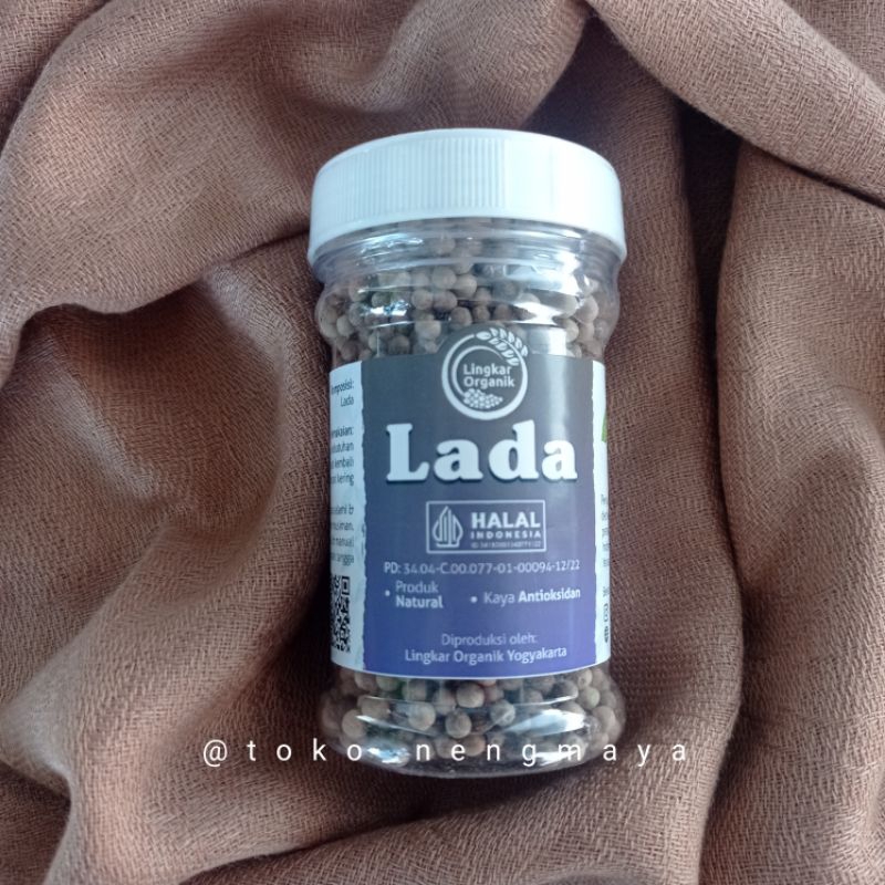

Lada Putih Utuh Lingkar Organik 100g EXP 11/24
