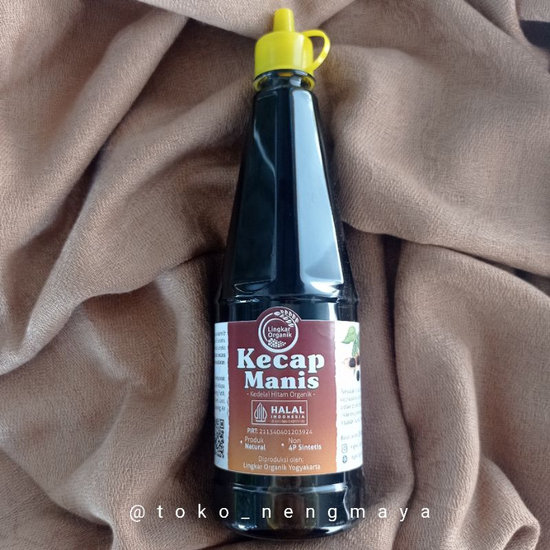 

Kecap Manis Kedelai Hitam Organik Lingkar Organik 350 ml EXP 12/24