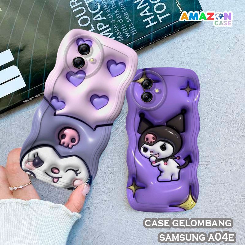 Softcase gelombang SAMSUNG  A04E > case custom > case SAMSUNG > Aksesoris Handphone > Casing HP SAMS