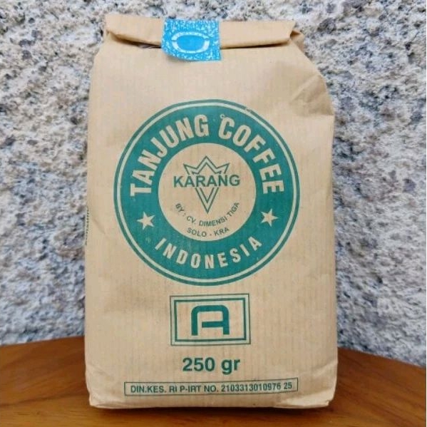 

KOPI TANJUNG ARABIKA / TANJUNG COFFEE ARABICA 250 Gram (BUNGKUS HIJAU)