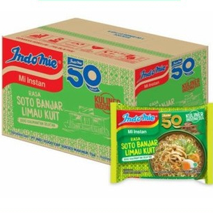 

[DUS isi 40] INDOMIE rasa soto banjar limau kuit | mie kuah rebus instan karton isi 40 pcs x 75 gr