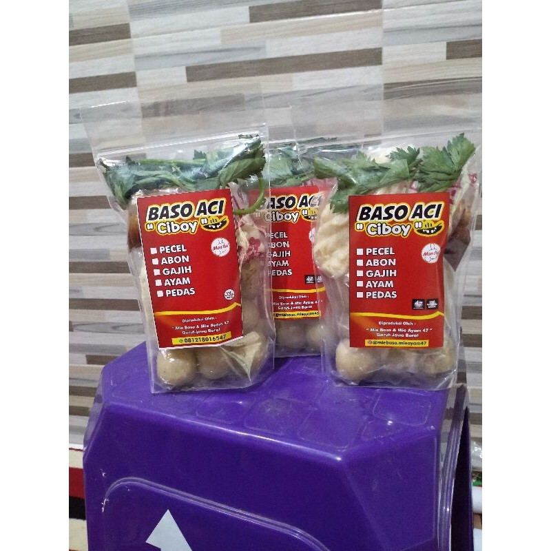 

Baso Aci, Boci Vaccum Termurah, Terkumplit