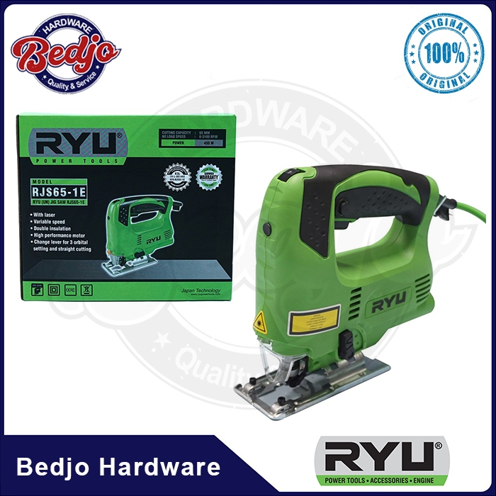 RYU Jig Saw RJS 65-1E - Mesin Potong Kayu Gergaji Ryu