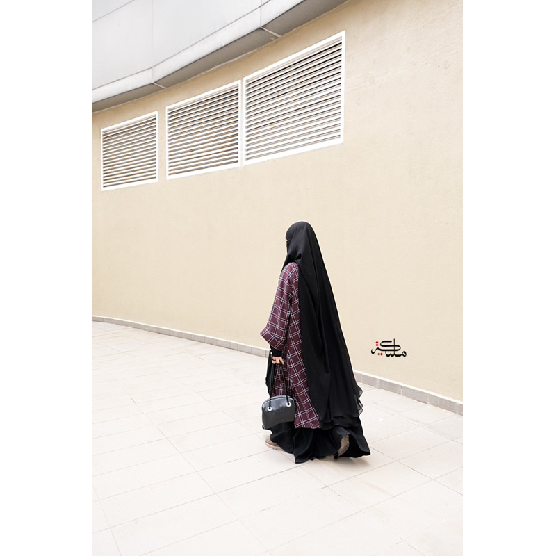 awter abaya Malikah outer tunik malikah