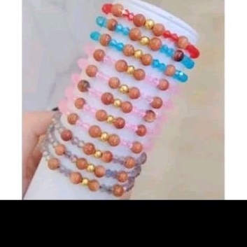 Gelang Batu Variasi Emas 0,1gram Semar Jawa