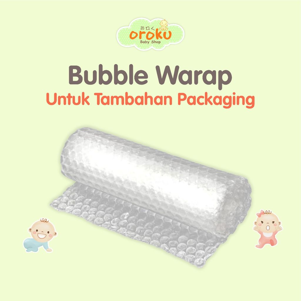 

BUBBLE WRAP UNTUK TAMBAHAN PACKAGING