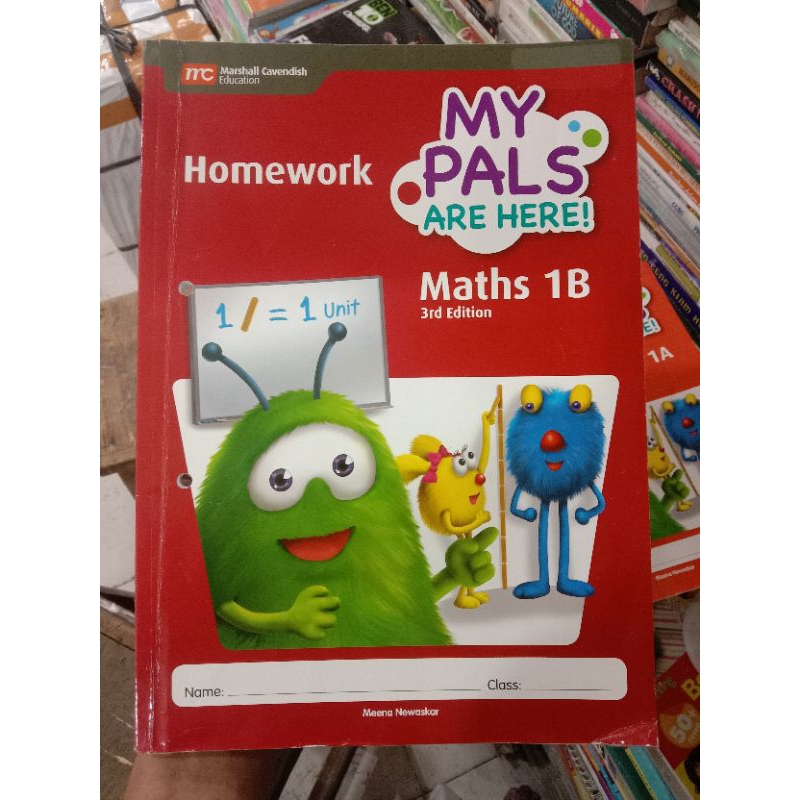 My Pals Are Here maths 1B.Homework.