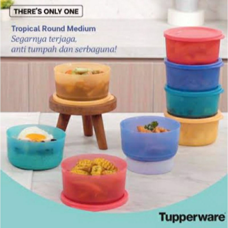 Tropical Round Medium //TUPPERWARE//