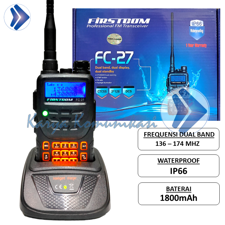 HT Firstcom FC 27/ht firstcom FC 27/HT dualband waterproof