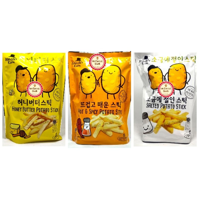 

Master Kim Potato Stick 70g Snack Keripik Kentang