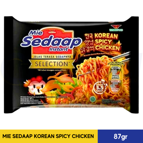 

MIE SEDAAP KOREAN SPICY CHICKEN 87gr