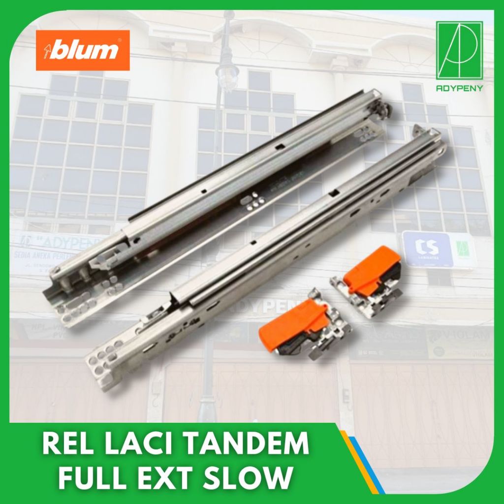 Rel Laci Tandem Blum Full Extension Slow Motion