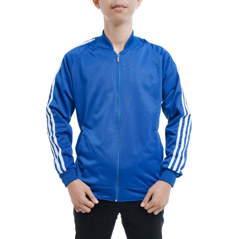 Promo COD Jaket Adidas Tracktop Pria Wanita Biru