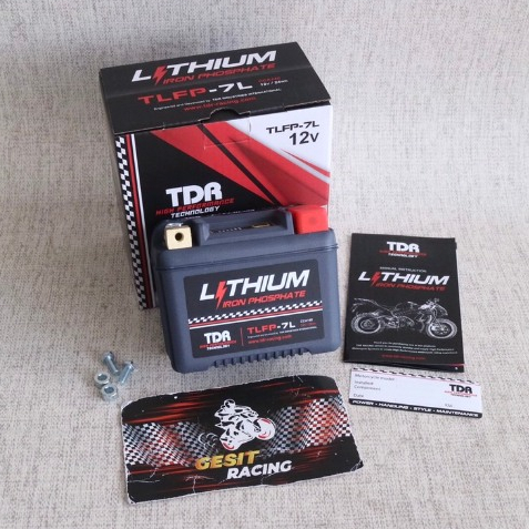 Aki Motor TDR Racing AKI Vario 125- Vario 150- Pcx 150 TLFP-7L Lithium