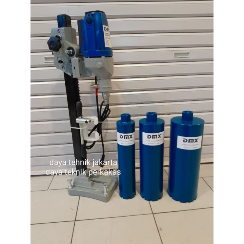 mesin coring 5" set 3pc mata coring / mesin coring dcm 130 dmx set mata coring dmx