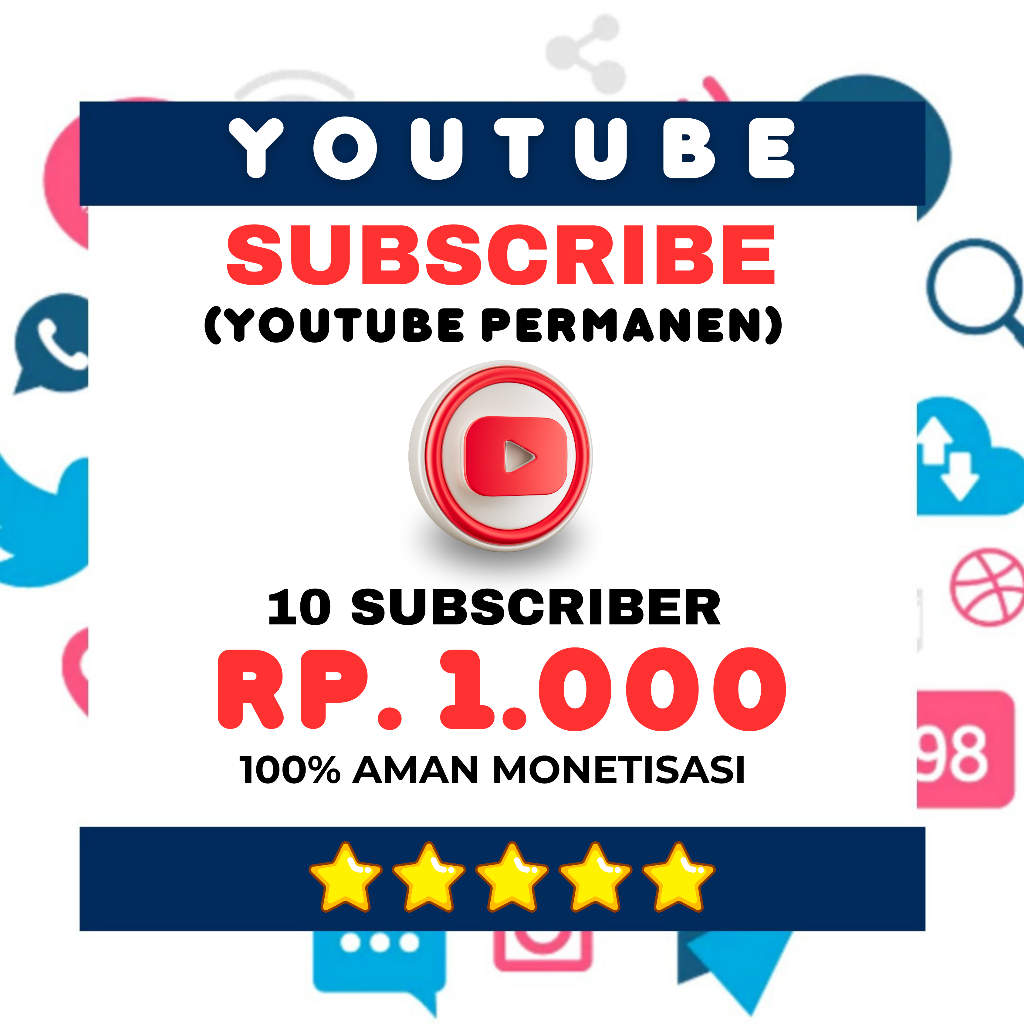 SUBSCRIBE YOUTUBE UNTUK MONETISASI