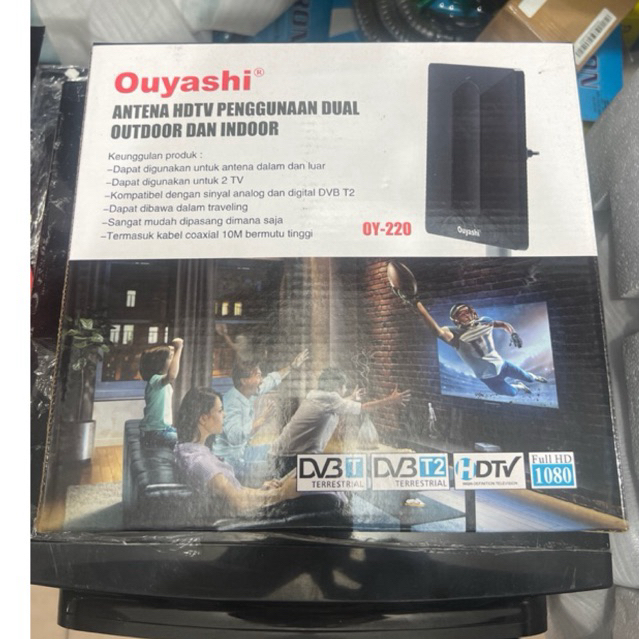 Antenna TV Digital Antena Indoor Outdoor Ouyashi