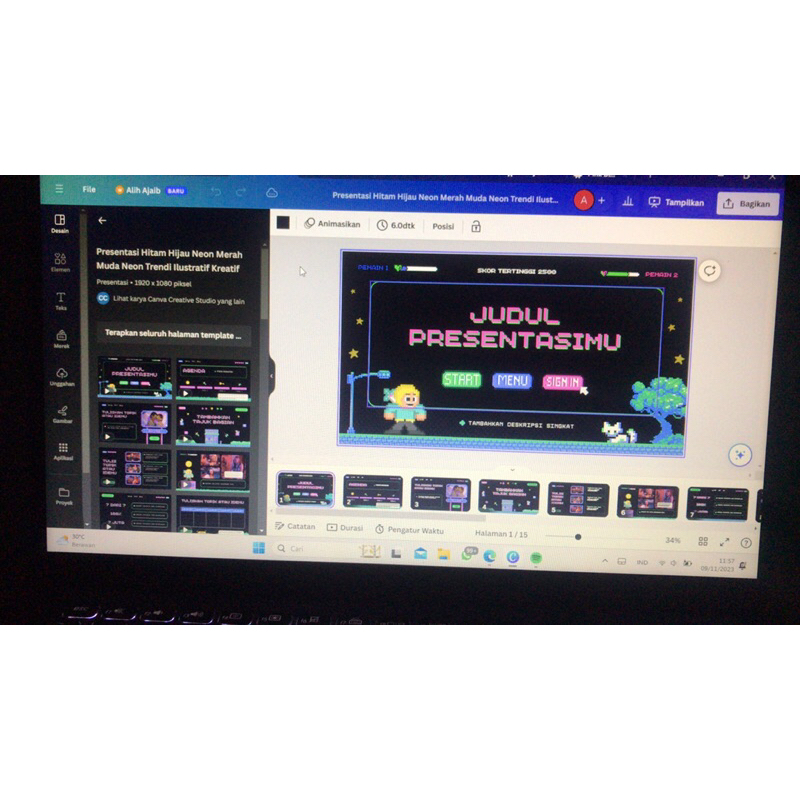 

JOKI PPT/POSTER tapi masih pake template canva ya hehe