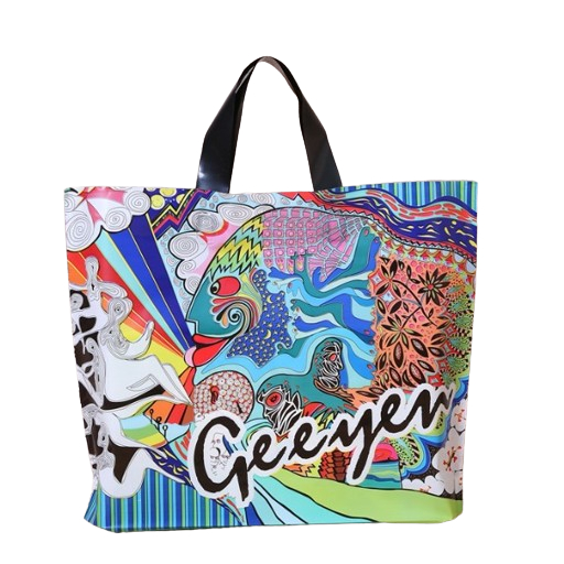 

Paper Bag - Kantong Plastik Premium Geeyeen Motif Painting Art