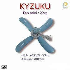 Kipas Gantung Kyzuku - Mini Fan Kipas Angin Gantung Plafon / kipas gantung kecil / kipas gantung min