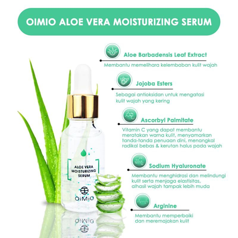 OIMIO ALOEVERA MOISTURIZING SERUM