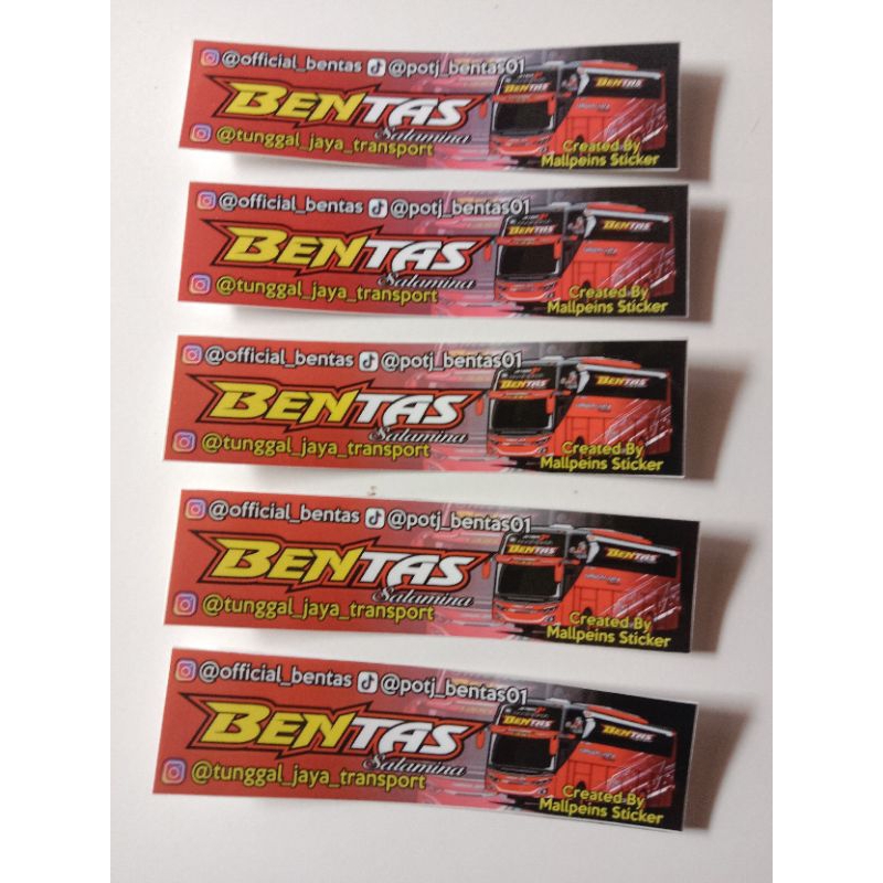 

stiker po tj bentas