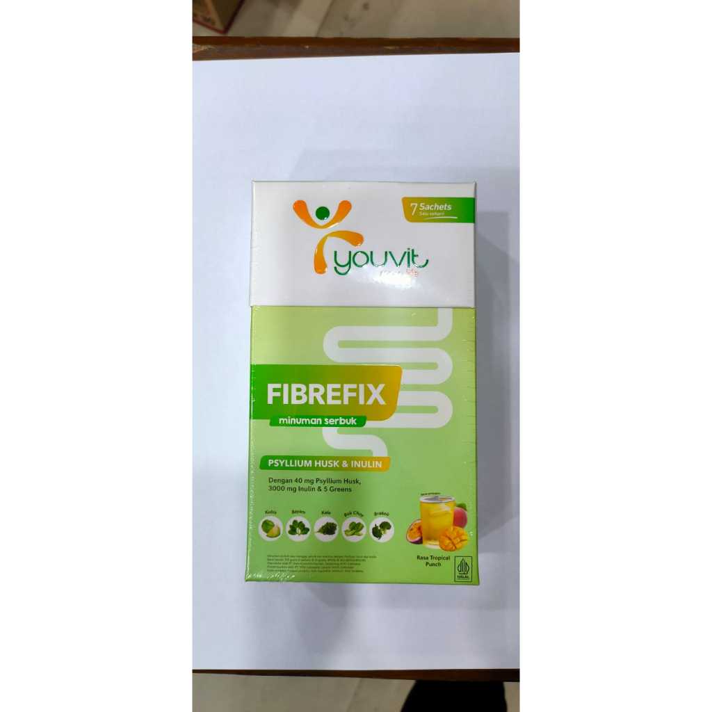 

Youvit Fibrefix Powder Drink 7 Days Minuman Serbuk Rasa Buah