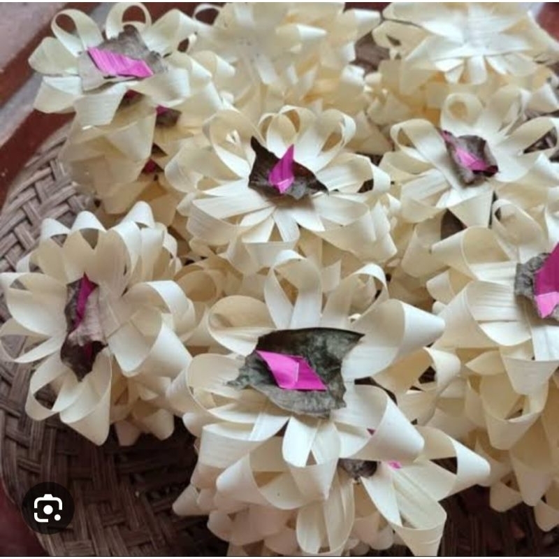 canang sari ibung, 50pcs harga 12 rbu