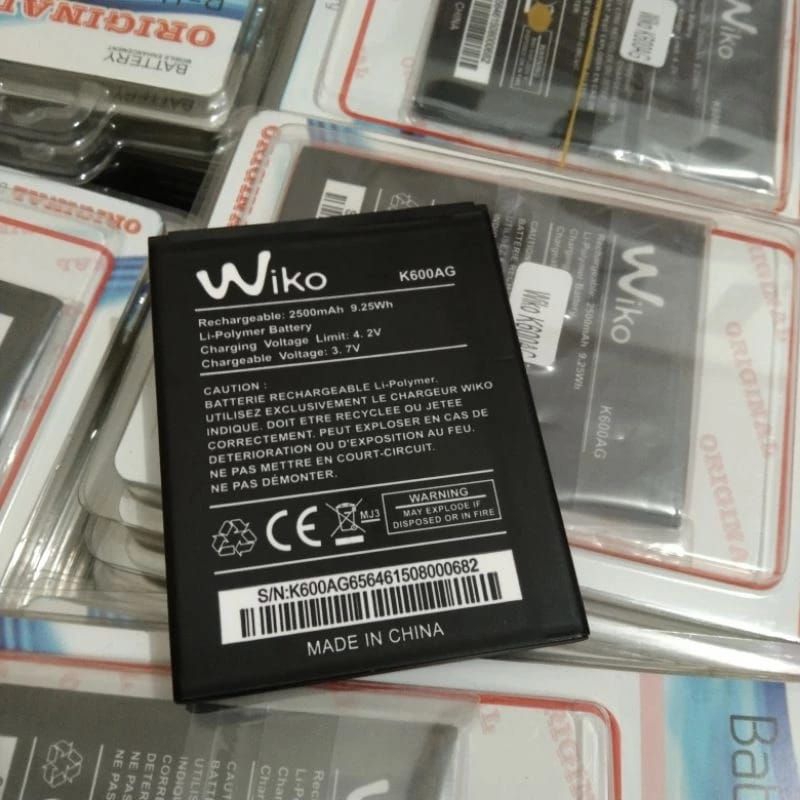 Baterai Bt Batre Battery Wiko Tommy 3 Tommy 3 Plus Lenyy 4 Plus