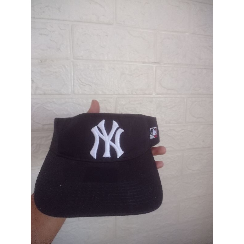 topi mlb new york yankess bekas second original