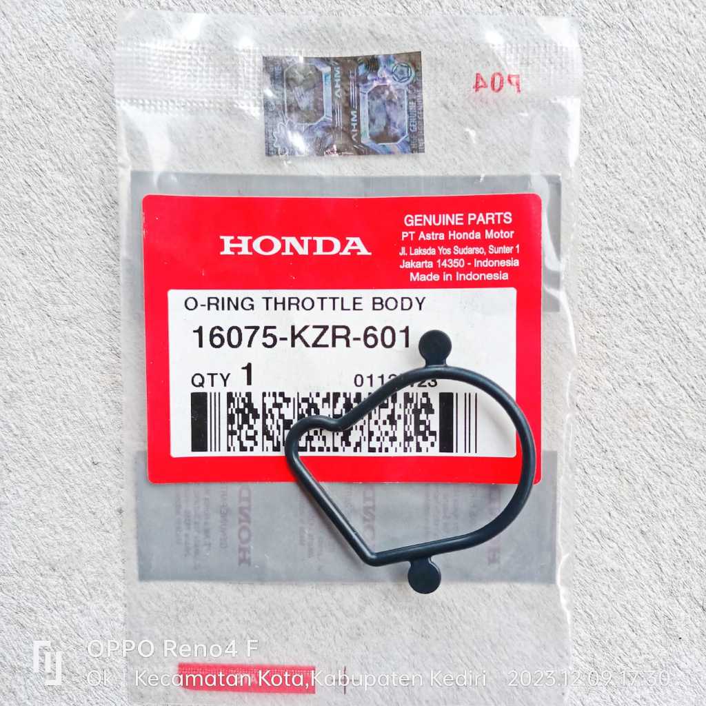 Karet O-Ring Throttle Body Vario-125 BeAT-Scoopy eSP-LED Genio Ori AHM