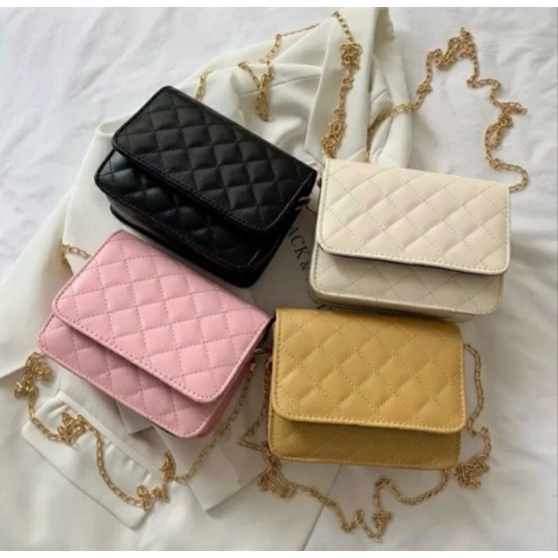 ALENA TAS SELEMPANG WANITA REMAJA TALI RANTAI TAS WANITA DS1195