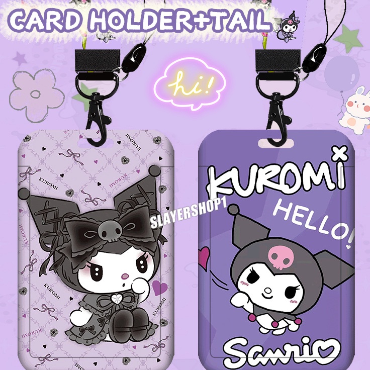 

Tempat kartu ID card holder Tag holder name tag ada tali Roro Jump