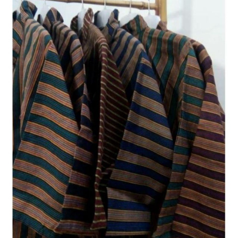 Grosiran Murah Surjan lurik pria  baju adat Jawa  baju Surjan