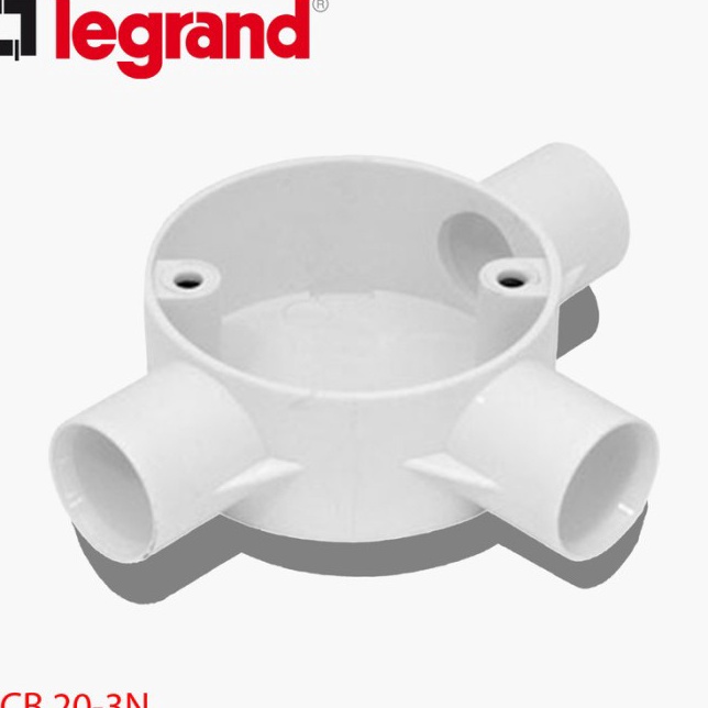 eG LEGRAND TDUS 3 WAY BOX 2MM CW NUT k Terlaris