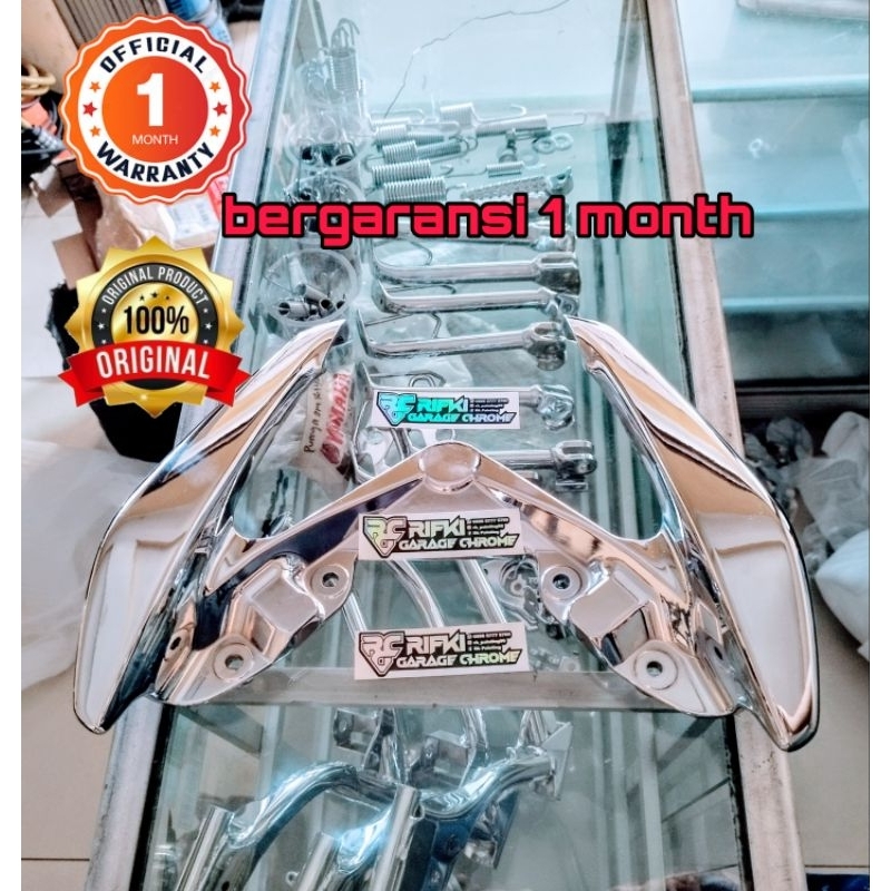 behel nmax old 2dp chrome potongan original chrome yamaha barang asli