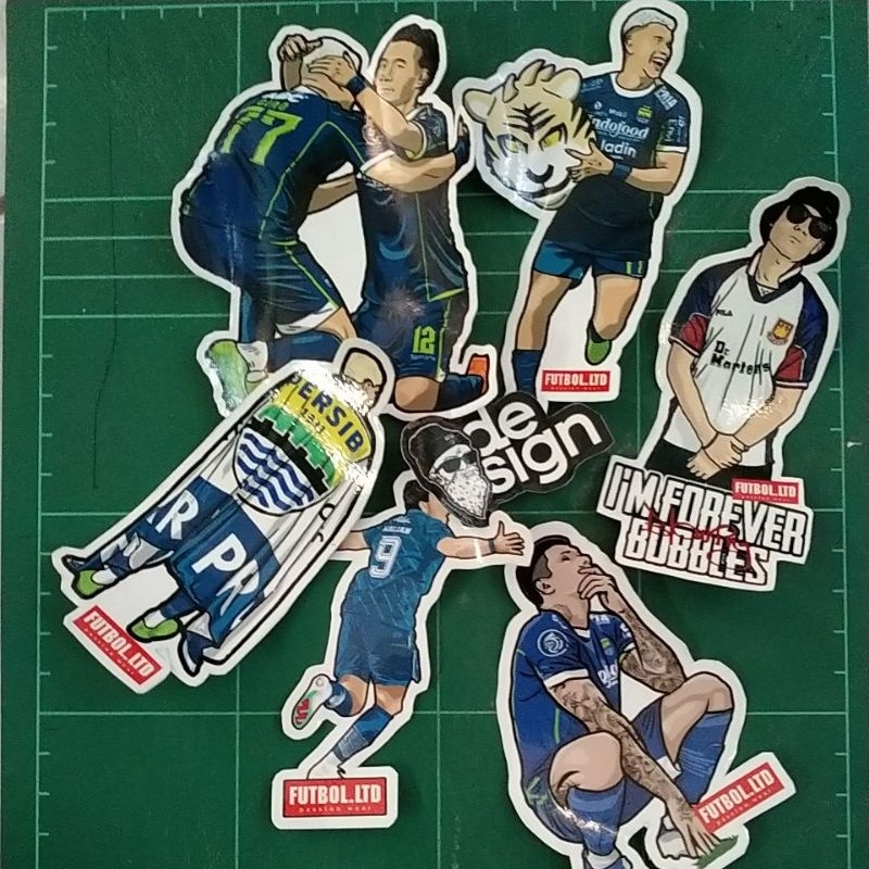 

sticker pack isi 6pcs