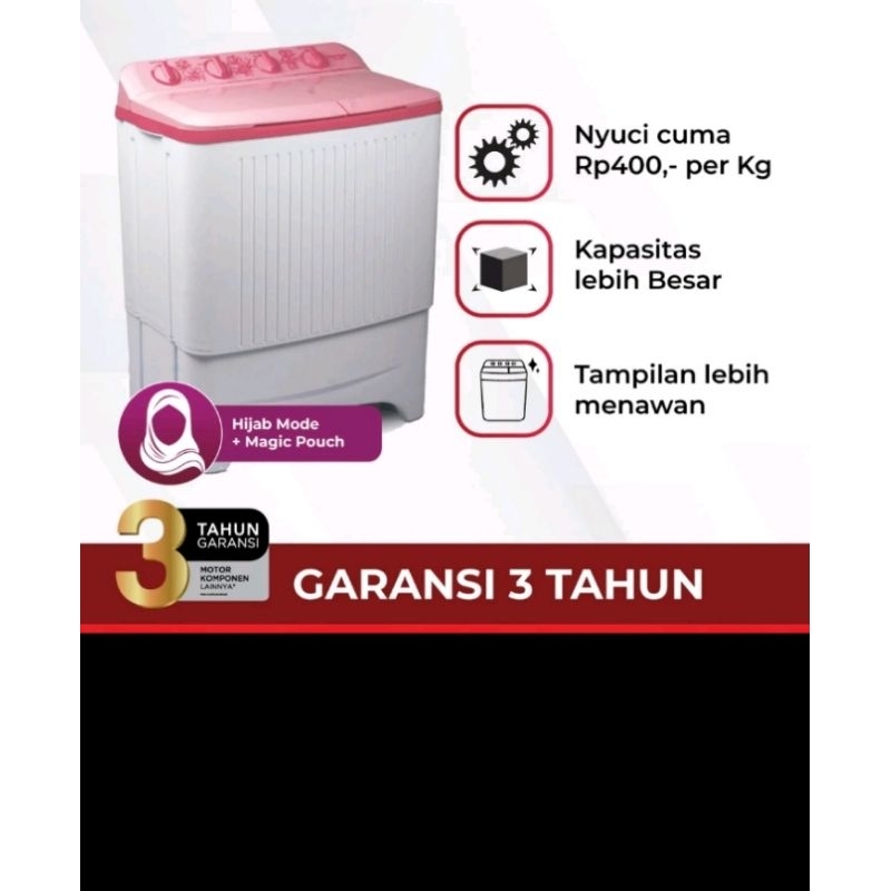 mesin cuci 7kg Polytron