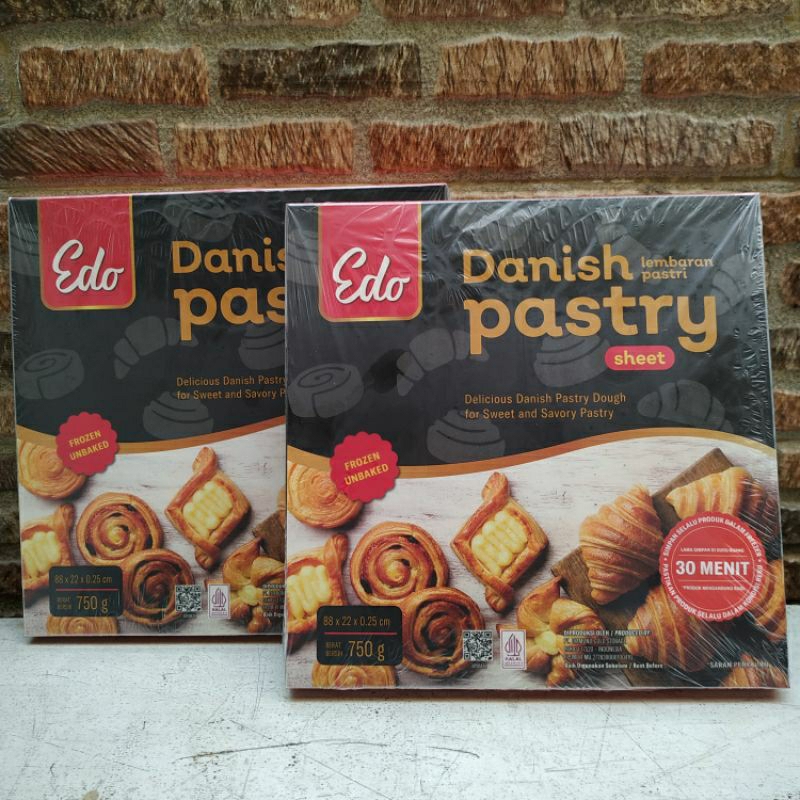 

Edo Danish Pastry sheet 750gr