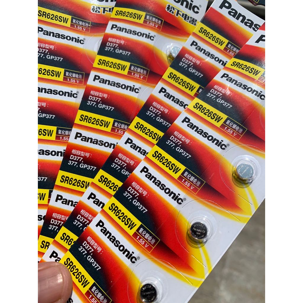 BATERAI BATU JAM TANGAN PANASONIC 377 SR626SW 1.55V ORIGINAL