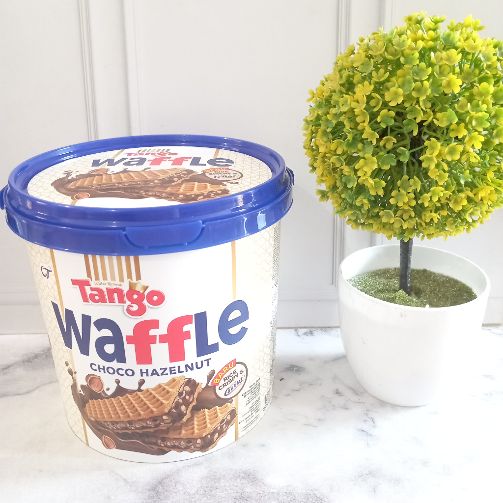 TANGO WAFFLE CHOCO HAZELNUT RICE CRISPY & COOKIEZ 180 GRAM - Tango/Tango Waffle/Tango Rice Crispy/Ta