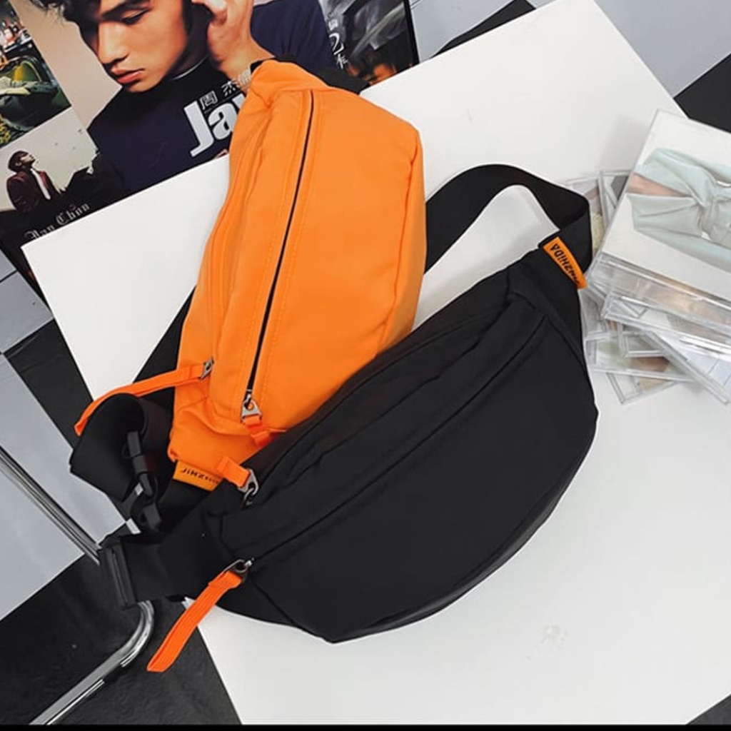 Termurah dan terbaik Tas Pinggang Unisex Tas Dada Slempang Pria Wanita  Waistbag Unisex