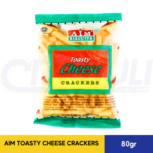 

AIM TOASTY CHEESE CRACKERS 80gr