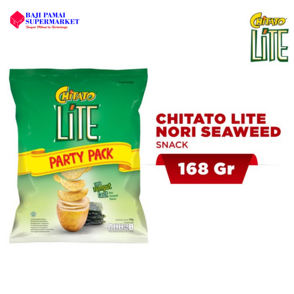 

Chitato LITE Rumput Laut 168 gr