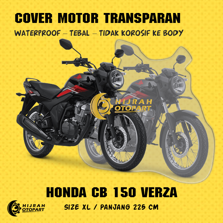 COVER MOTOR CB 150 VERZA SIZE XL
