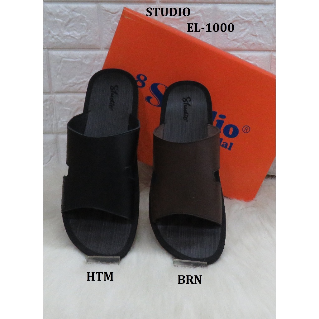 SANDAL PRIA KULIT MEREK STUDIO ART EL-1000 RP 334.900 BRAND ORIGINAL