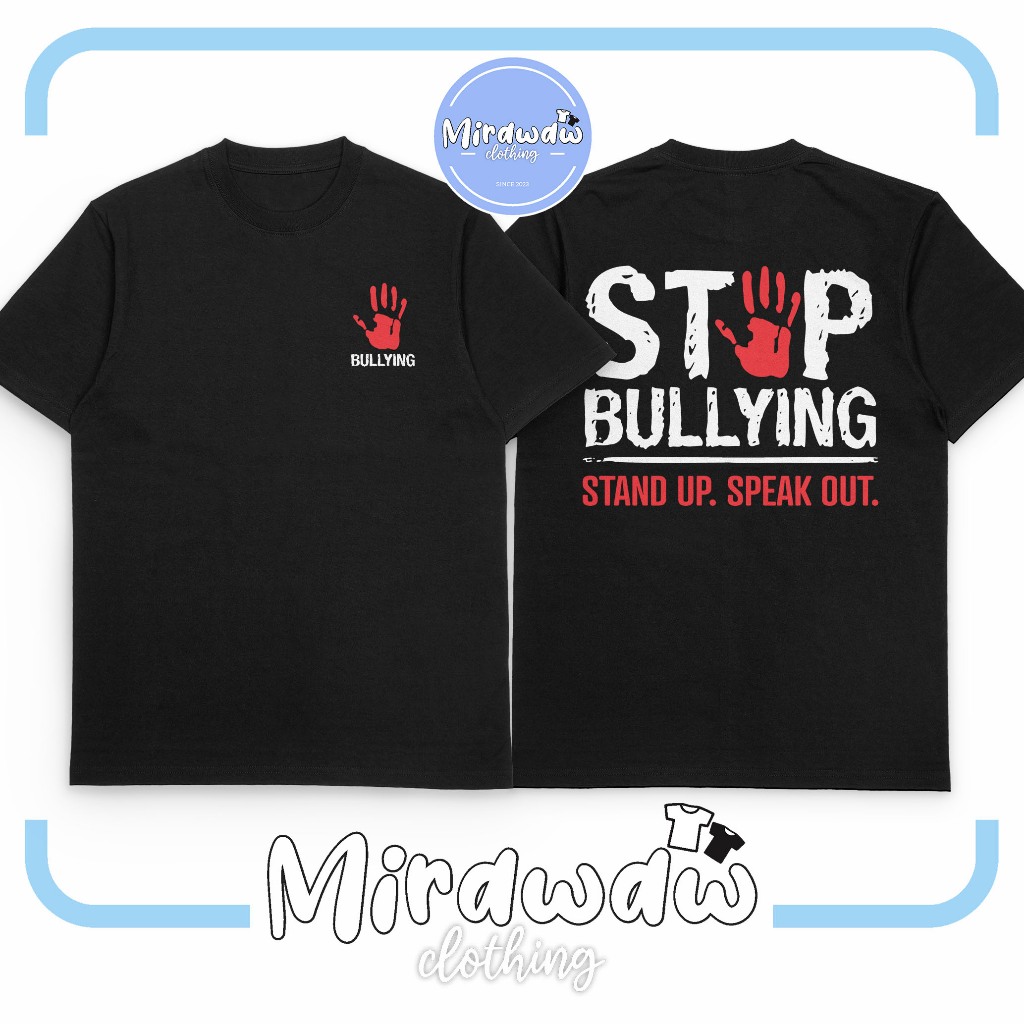 Kaos Stop Bullying Anti Perundungan Agen Perubahan Kaos Distro