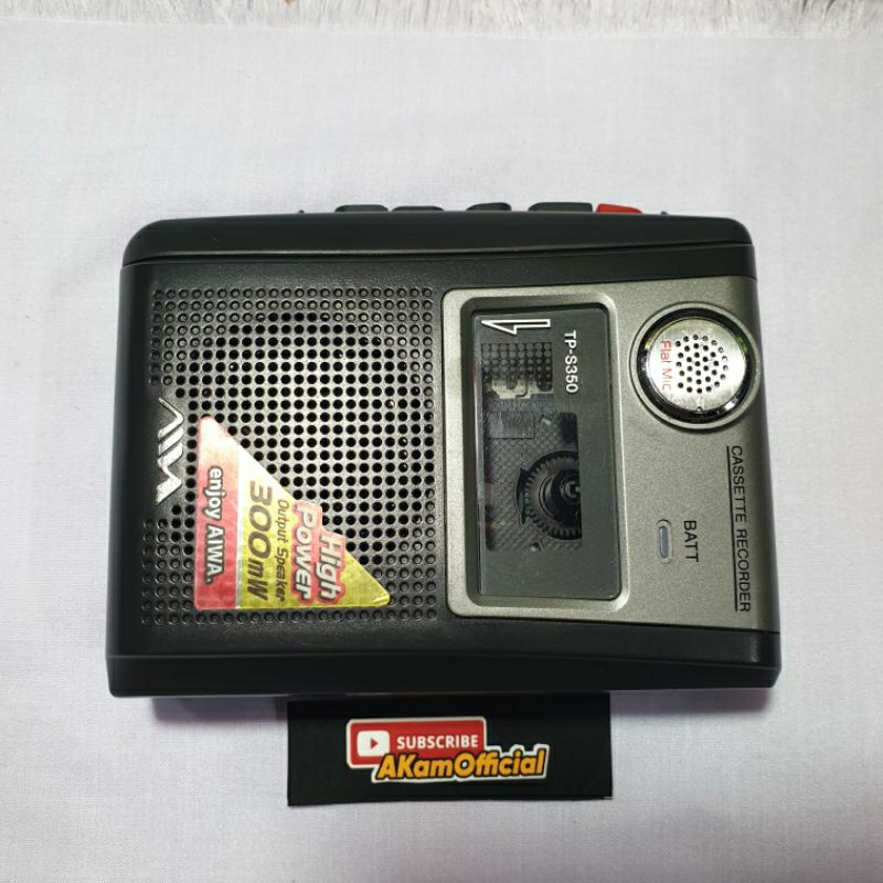 Walkman Aiwa TP-S350 Tape Recording